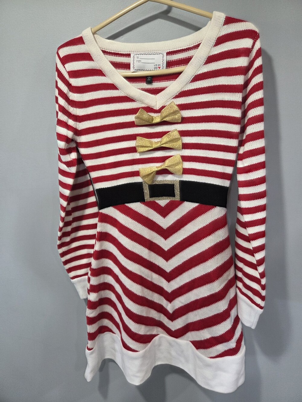 Christmas Sweater dress size medium